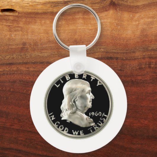 Benny Half Dollar Sleutelhanger (Voorkant)