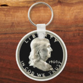 Benny Half Dollar Sleutelhanger (Voorkant)