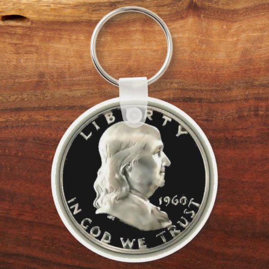Benny Half Dollar Sleutelhanger (Voorkant)