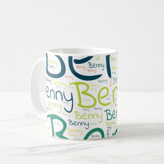 Benny Koffiemok (Voorkant links)