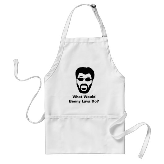 Benny Lava Apron Standaard Schort (Voorkant)