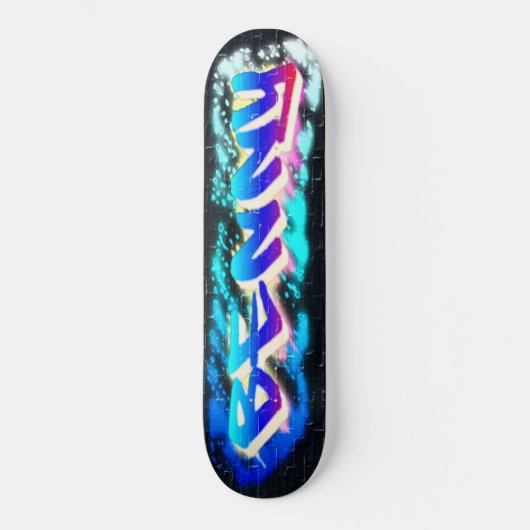 BENNY Persoonlijk Gepersonaliseerd Graffiti-skateb Persoonlijk Skateboard (Voorkant)
