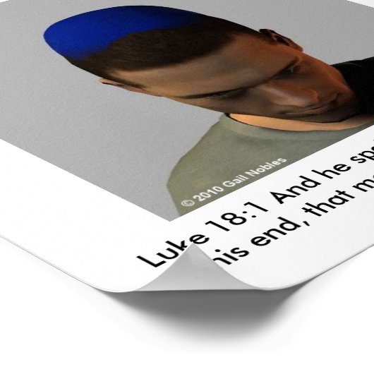 Benny Prays Poster (Hoek)