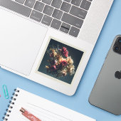 Benny Sabers’ Gossamer – Gotische Fijne Kunst Sticker (Laptop met iPhone)