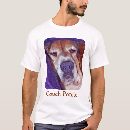 Benny the Basset Hound T-shirt (Voorkant)