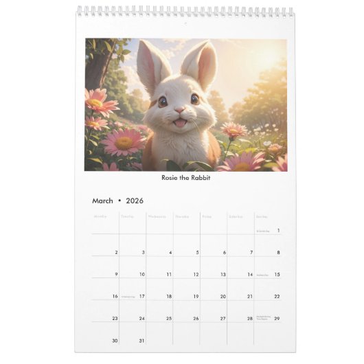 Benny the Bear and the Missing Honey calendar Kalender (Mar 2026)