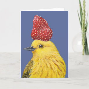 benny the warbler card kaart
