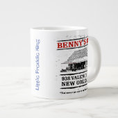 Benny's Bar New Orleans Grote Koffiekop (Voorkant rechts)