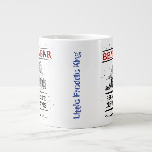 Benny's Bar New Orleans Grote Koffiekop (Voorkant)