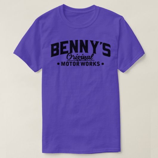 Bennys Original Motor Works T-shirt (Design voorkant)
