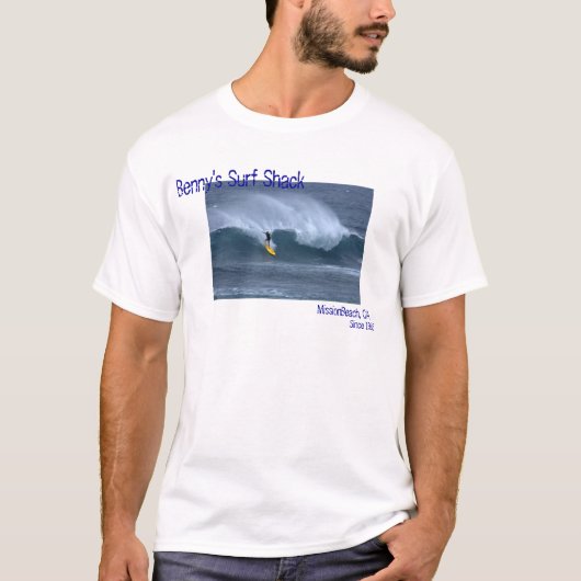 Benny's Surf Shack T-shirt (Voorkant)