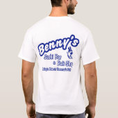 Benny's Sushi & Bait Shop T-shirt (Achterkant)