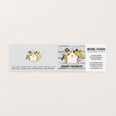 Benodigdheden voor bouwgereedschap visitekaartje (Buitenkant ongevouwen)