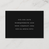 Benodigdheden voor kapper visitekaartje (Achterkant)