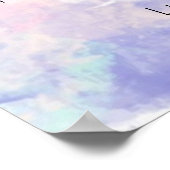 Benodigdheden voor nagelstudio's Watercolor Prijsl Poster (Hoek)