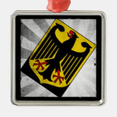 Benoemd Duitsland Metalen Ornament (Voorkant)