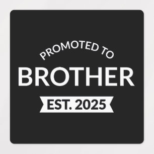 Benoemd tot broer Est. 2025 II Labels