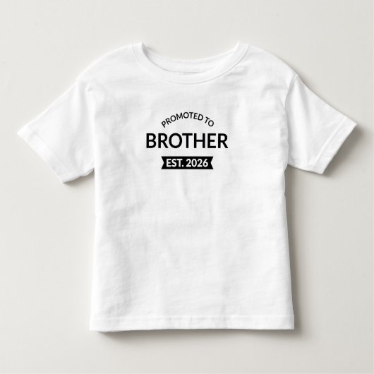 Benoemd tot broer Est. 2026 II Kinder Shirts (Voorkant)