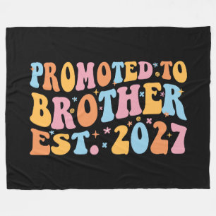 Benoemd tot broer Est 2027 Grote Broer Fleece Deken