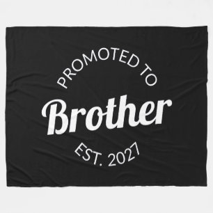 Benoemd tot broer Est 2027 Grote Broer I Fleece Deken