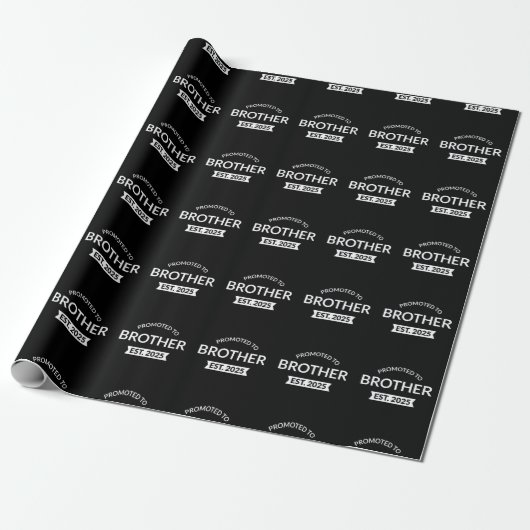 Benoemd tot broer Geschat 2025 II Cadeaupapier (Uitgerold)