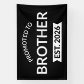 Benoemd tot broer per 2026 II Spandoek (Verticaal)
