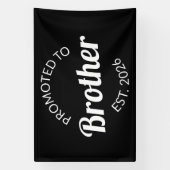Benoemd tot broer Verw. 2026 I Spandoek (Verticaal)