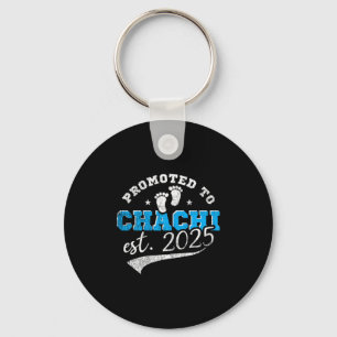 Benoemd tot Chachi 2025 Nieuwe Indiase Oma Vintage Sleutelhanger