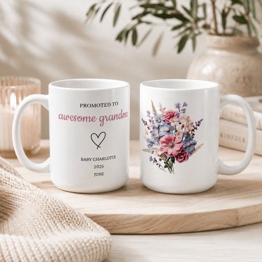 Benoemd tot Geweldige Oma Persoonlijk Koffiemok