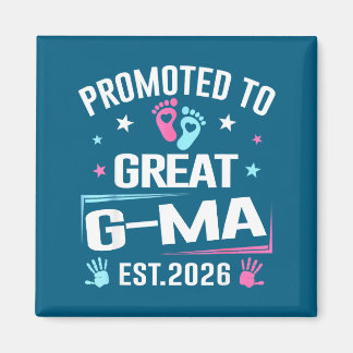 Benoemd tot geweldige oma sinds 2026 Zwangerschaps Magneet