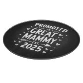 Benoemd tot Great Mammy Est. Moederdag 2025 Snijplank (Hoek)