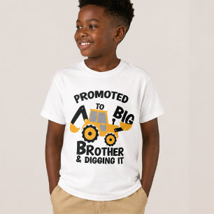 Benoemd tot grote broer, baby aankondiging t-shirt