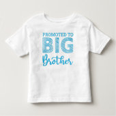 Benoemd tot grote broer kinder shirts (Voorkant)