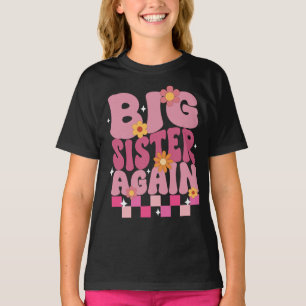 Benoemd tot grote zus opnieuw Peuter Meisje T-shirt