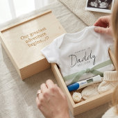 Benoemd tot lieve papa EST-jaar aankondiging Romper