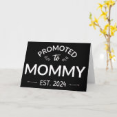 Benoemd tot mama Est. 2024 II Kaart (Gele Bloem)