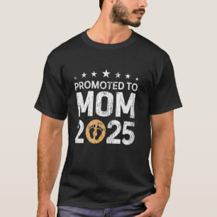 Benoemd tot mama est 2025 T-shirts Nieuwe mama moe