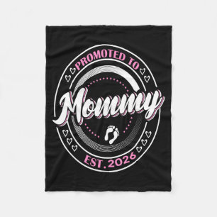 Benoemd tot mama est 2026 eerste keer mama baby fleece deken
