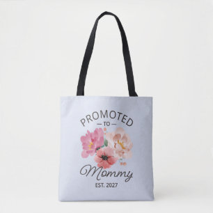 Benoemd tot mama Est 2027 Nieuwe mama-aankondiging Tote Bag