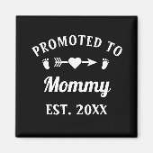 Benoemd tot mama Moederschap Moederdag Magneet (Voorkant)