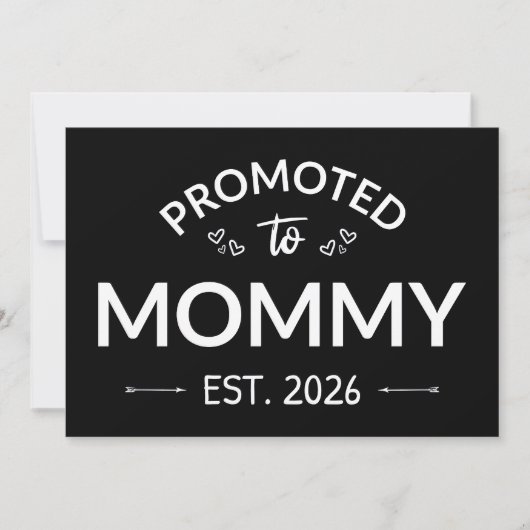 Benoemd tot mama vanaf 2026 II Kaart (Voorkant)