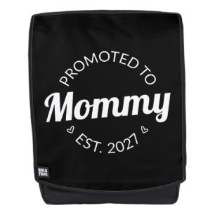 Benoemd tot mama vanaf 2027 Aankondiging nieuwe ma Rugtassen