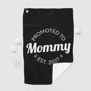 Benoemd tot mama vanaf 2027 Nieuwe mama-aankondigi Golfhanddoek