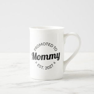 Benoemd tot mama vanaf 2027 Nieuwe mama-aankondigi Porselein Kop
