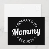 Benoemd tot mama Verw. 2025 I Briefkaart (Voorkant / Achterkant)