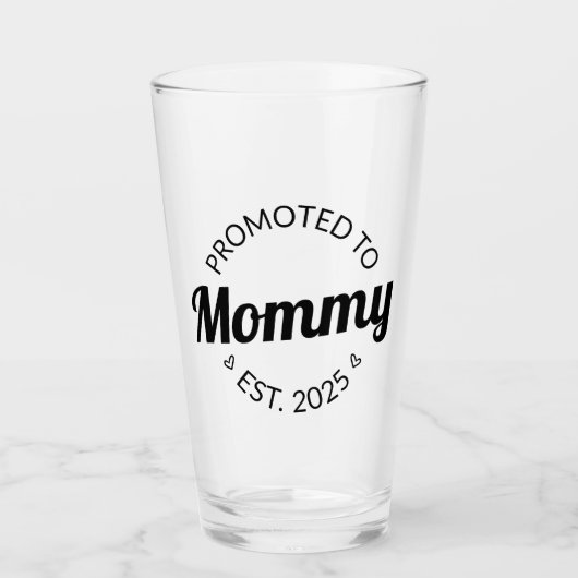 Benoemd tot mama Verw. 2025 I Glas (Voorkant)