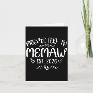 Benoemd tot memaw est 2026 eerste keer moeder moed kaart