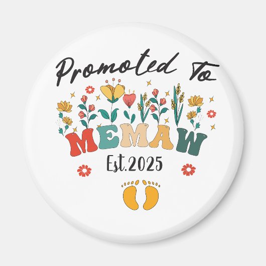 Benoemd tot Memaw oprichtingsjaar 2025: Een specia Magneet (Voorkant)