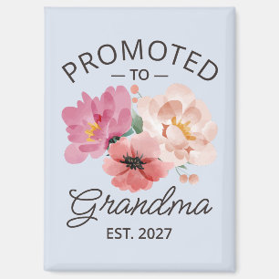 Benoemd tot oma Est 2027 Nieuwe Nana VI Magneet