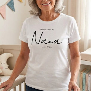 Benoemd tot oma klassiek opgericht jaar ontwerp t-shirt